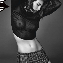 Alyssa Miller sexy in Galore Magazine