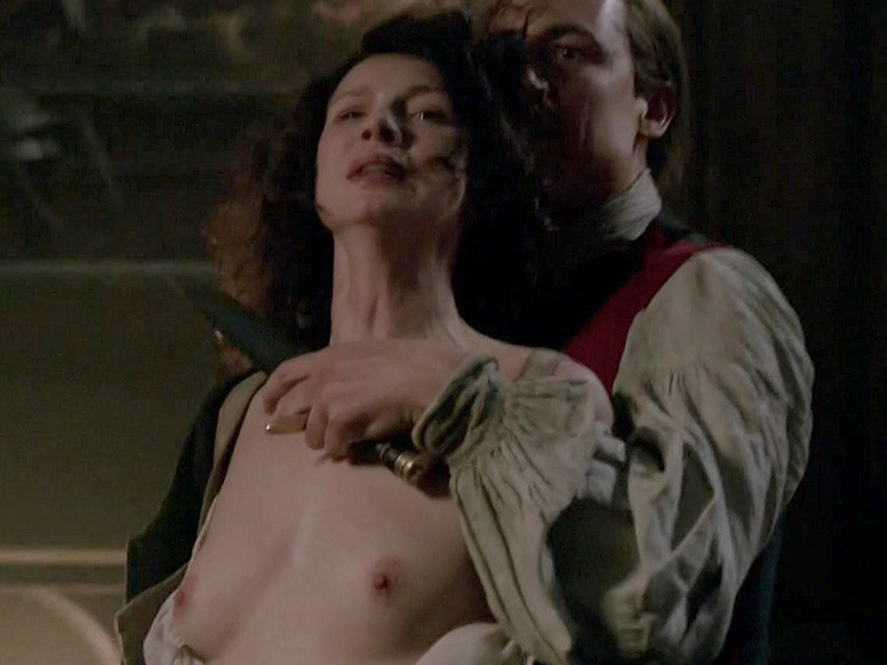 Caitriona Balfe & Nell Hudson Topless In Outlander.