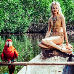Candice Swanepoel Vogue Photoshoot