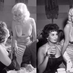 Jayne Mansfield & Sophia Loren