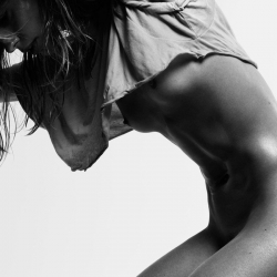Julia Stegner topless shoot