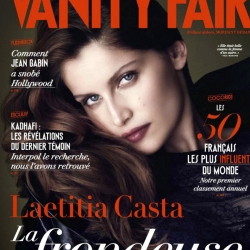 Laetitia Casta on Vanity Fair France