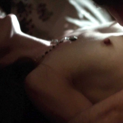Michelle Monaghan Topless on Set