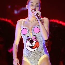 Miley Cyrus at the 2013 MTV VMA