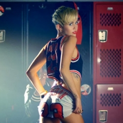 Miley Cyrus screencaps from 23