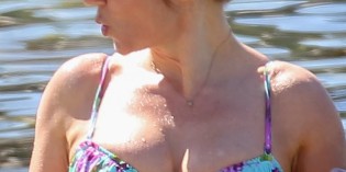 Geri Halliwell bikini in Sydney