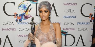 Rihanna See Through at CFDA Awards